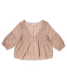 flower | lady flower blouse ～ﾚﾃﾞｨｰﾌﾗﾜｰﾌﾞﾗｳｽ(シャツ/ブラウス)