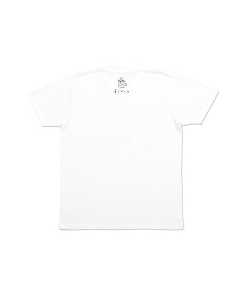 Design Tshirts Store graniph（デザイン　ティーシャツ　ストア　グラニフ）の「ヨガ オン チェア (セージ ブロック)（トップス・ホワイト・SS/S/M/L）」の2枚目の写真