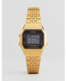 CASIO | Casio LA680WEGA-1BER Mini Digital Black Face Watch(アナログ腕時計)