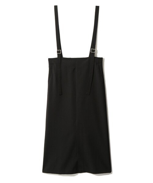 GRL（グレイル）の「サス付ハイウエストタイトスカート（スカート・レディース・ベージュ/ブラック・M）」の2枚目の写真