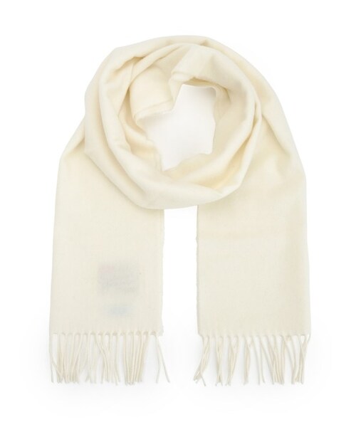 ADAM ET ROPE'（アダムエロペ）の「【Traditional Weatherwear】 MUFFLER（ファッション雑貨・レディース・レッド/キャメル/グレー/ホワイト・M）」の2枚目の写真