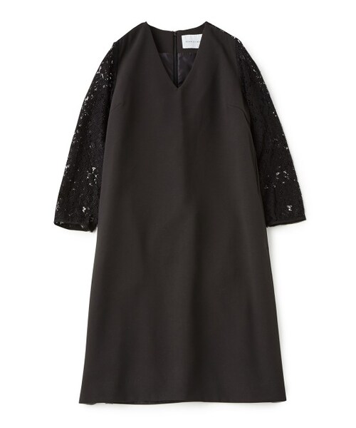 Adam Et Rope アダムエロペ の 袖レースワンピース ワンピース Wear