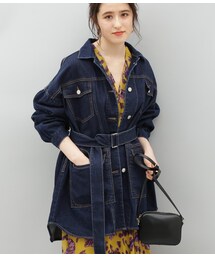 ADAM ET ROPE' | デニムビッグブルゾン(ジャケット/アウター)