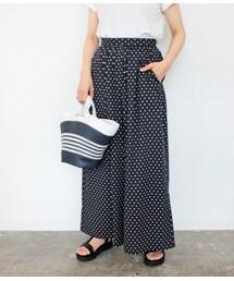 【未使用 タグ付】アダムエロペ サロペットパンツ ワイドパンツ 未使用 タグ付】アダムエロペ サロペットパンツ ワイドパンツ