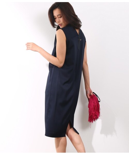 Rope ロペ の ウオッシャブルシルクワンピース ワンピース ドレス Wear