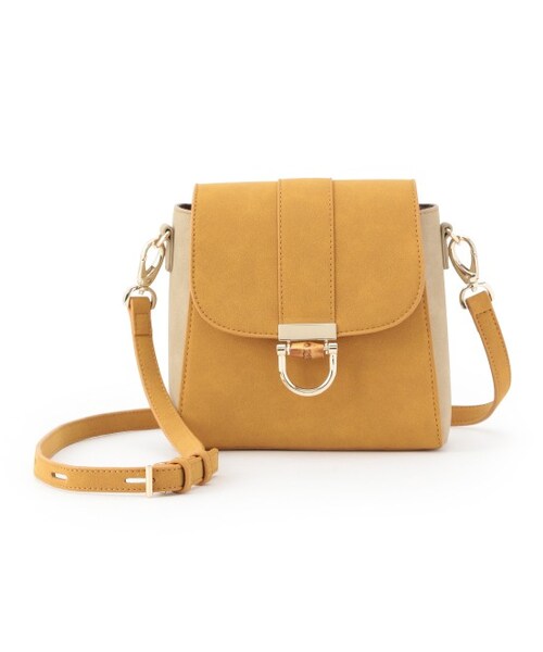 riaraROPE  フェイクスエードミニショルダーバッグ ROPE'（ロペ）の「フェイクスエードミニショルダーバッグ（）」 - WEAR