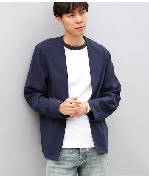 ADAM ET ROPE'（アダムエロペ）の「EVALETノーカラーカーデ（）」 - WEAR