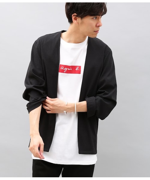 ADAM ET ROPE'（アダムエロペ）の「EVALETノーカラーカーデ（）」 - WEAR