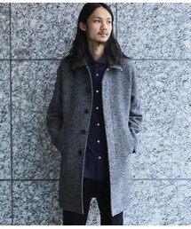 【新品】ADAM ET ROPE ウールコート L ADAM ET ROPE' ステンカラーコート コート ウールボンディング