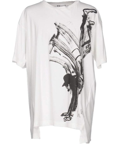 Y-3(ワイスリー)の「Y-3 T-shirts(Tシャツ/カットソー・メンズ・White・S/M/L/XL)」の1枚目の写真