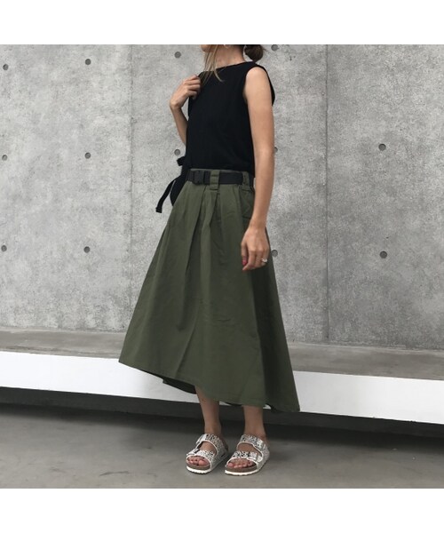 copine(コピン)の「7月15日再々入荷!新カラー登場!再々入荷!大人ベーシックシンプルノースリーブ(4color)【クリックポスト対象商品】(Tシャツ/カットソー・レディース・その他)」の8枚目の写真