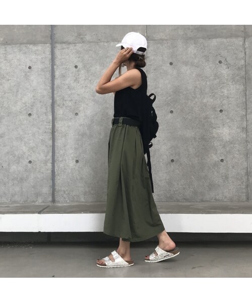 copine(コピン)の「7月15日再々入荷!新カラー登場!再々入荷!大人ベーシックシンプルノースリーブ(4color)【クリックポスト対象商品】(Tシャツ/カットソー・レディース・その他)」の7枚目の写真