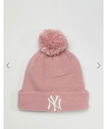 GUCCI（グッチ）の「New Era ニューエラ NYロゴ ポンポン ニット