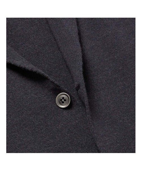 美品JOHN SMEDLEYジョンスメドレー OXLANDニットジャケット M JOHN SMEDLEY（ジョンスメドレー）の「John Smedley Oxland