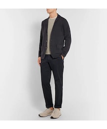 美品JOHN SMEDLEYジョンスメドレー OXLANDニットジャケット M JOHN SMEDLEY（ジョンスメドレー）の「John Smedley Oxland