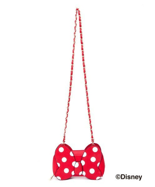 E hyphen world gallery（イーハイフンワールドギャラリー）の「ミニーバッグ（バッグ・ポーチ・レディース・レッド/ブラック・F）」の2枚目の写真