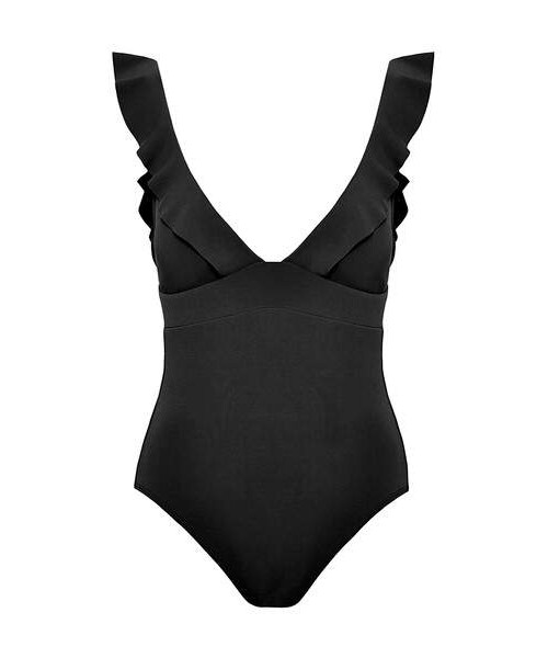 Robin Piccone（ロビンピッコーネ）の「Robin Piccone Ruffle One-Piece Swimsuit（水着・レディース・Green・4/6/12/8/10）」の4枚目の写真