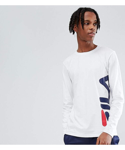 fila white t shirt with logo