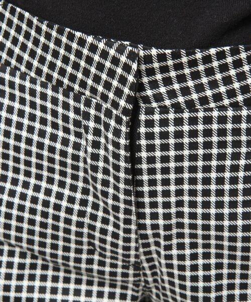 JEANASIS(ジーナシス)の「マルチカラートラウザーパンツ(パンツ・レディース・ホワイト/ネイビー/チェック・M/S)」の6枚目の写真