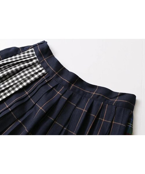 販売特売ZARA チェック スカート 安室 奈美恵 ミニスカート