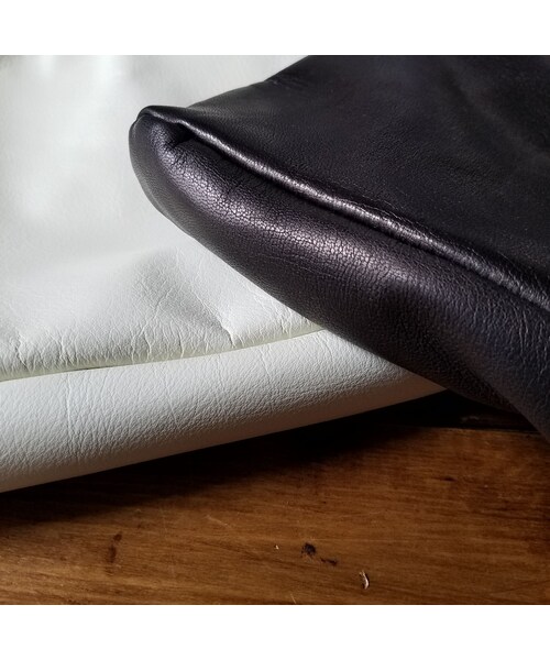 Handmade(ハンドメイド)の「本革の巾着バッグ(ショルダーバッグ・レディース・その他)」の10枚目の写真