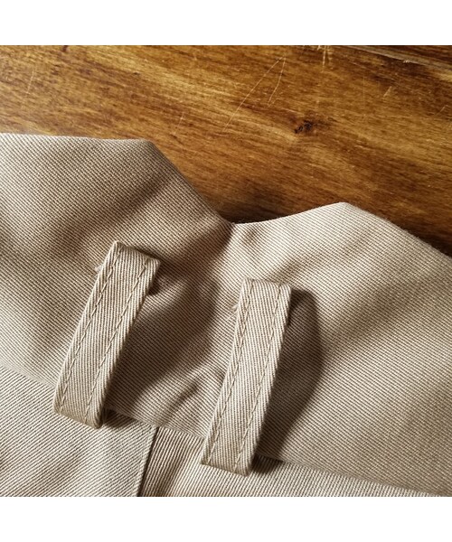 Handmade（ハンドメイド）の「チノクロップドパンツ（チノパンツ・レディース・その他）」の6枚目の写真