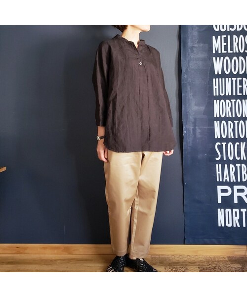 Handmade（ハンドメイド）の「チノクロップドパンツ（チノパンツ・レディース・その他）」の10枚目の写真