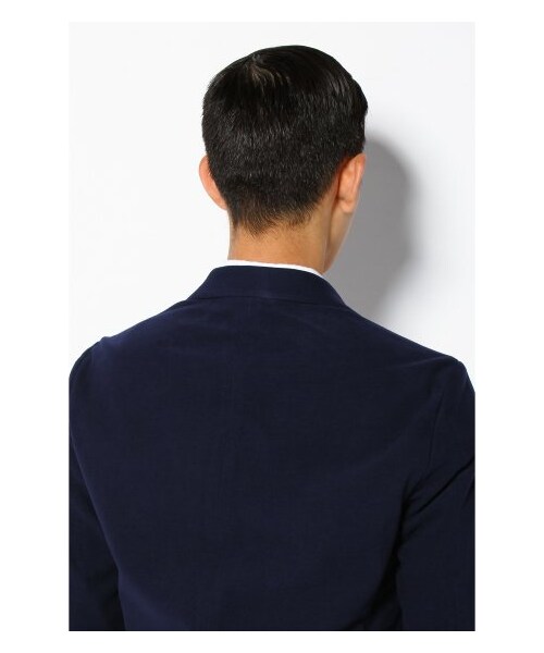 EDIFICE（エディフィス）の「MOLESKIN パッチジャケット（テーラードジャケット・メンズ・ブルー/ベージュ・44/46/48/50）」の7枚目の写真