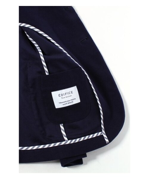 EDIFICE（エディフィス）の「MOLESKIN パッチジャケット（テーラードジャケット・メンズ・ブルー/ベージュ・44/46/48/50）」の11枚目の写真