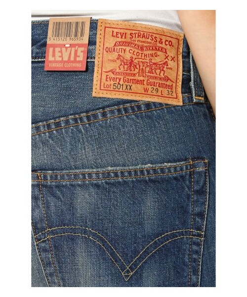 LEVI'S VINTAGE CLOTHING（リーバイスビンテージクロージング）の「LEVIS VINTAGE CLOTHING 1947S　501（デニムパンツ・レディース・ブルー A・29/30/31）」の9枚目の写真