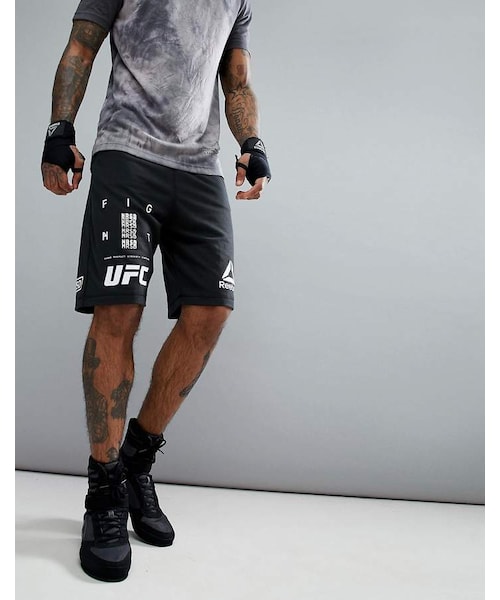 Reebok(リーボック)の「Reebok Combat x UFC Logo Shorts In Black CG0628(その他パンツ・メンズ・Black・M/XXL/L/XL)」の1枚目の写真