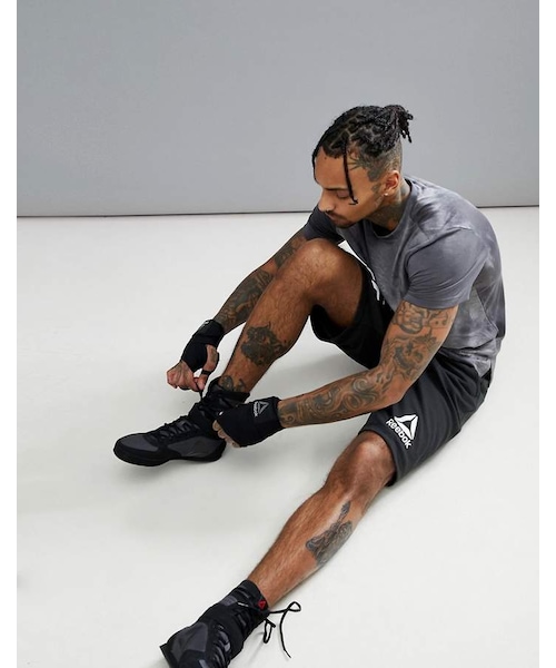 Reebok(リーボック)の「Reebok Combat x UFC Logo Shorts In Black CG0628(その他パンツ・メンズ・Black・M/XXL/L/XL)」の2枚目の写真