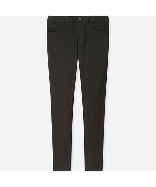 【UNIQLO】スキニーフィットデニム/ブラウンデニム/ジーンズ/パンツ ユニクロ UNIQLO◇スキニーパンツ デニム スキニーフィット 金釦