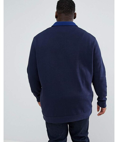 LACOSTE(ラコステ)の「Lacoste Big Fit Half Zip Sweat in Navy(スウェット・メンズ・Blue・XL/XXL/XXXXL)」の3枚目の写真