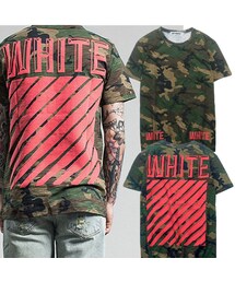 offwhite ロンT 迷彩 厚手8.1オンス ヘビーウェイト】待望の迷彩柄!! サーマル ロンT