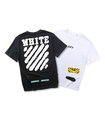 off-whiteグラフィティプリント 半袖シャツ グラフィティプリントTシャツ - ホワイト | ZARA Japan / 日本