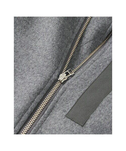 URBAN RESEARCH（アーバンリサーチ）の「RED SEAM　MELTON BEAVER MA-1（ジャケット/アウター・メンズ・BLACK/GRAY・L/M）」の12枚目の写真