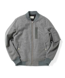 URBAN RESEARCH | RED SEAM　MELTON BEAVER MA-1(ジャケット/アウター)