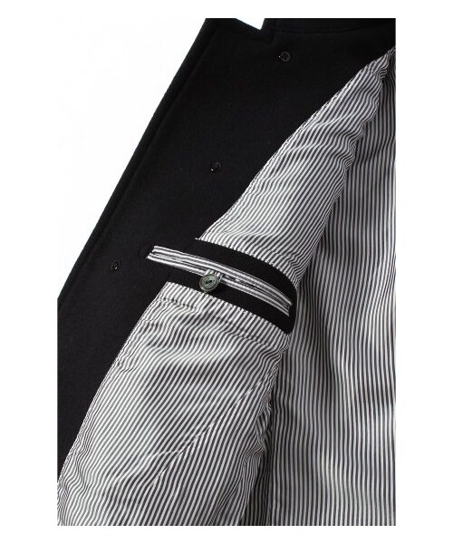 EDIFICE（エディフィス）の「メルトンショールカラー（その他ブルゾン・メンズ・ネイビー/キャメル・44/46/48/50/52）」の12枚目の写真