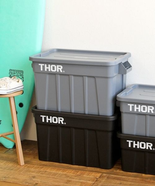 THORスクエアコンテナ78L＊2つセット THORスクエアコンテナ78L＊2つセット （Trust ラウンドコンテナ