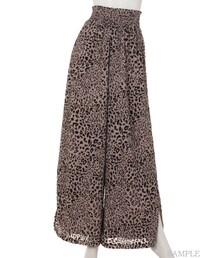 lilLilly レオパード柄 ロングパンツ パンツ レオパード柄パンツ レディース : ZOZOTOWN Yahoo!店