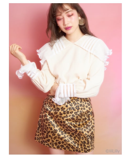 lilLilly（リルリリー）の「2WAYサーマルブラウス（）」 - WEAR