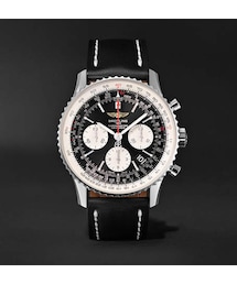BREITLING | Breitling Navitimer 01 Chronometer 43mm Stainless Steel And Leather Watch(アナログ腕時計)