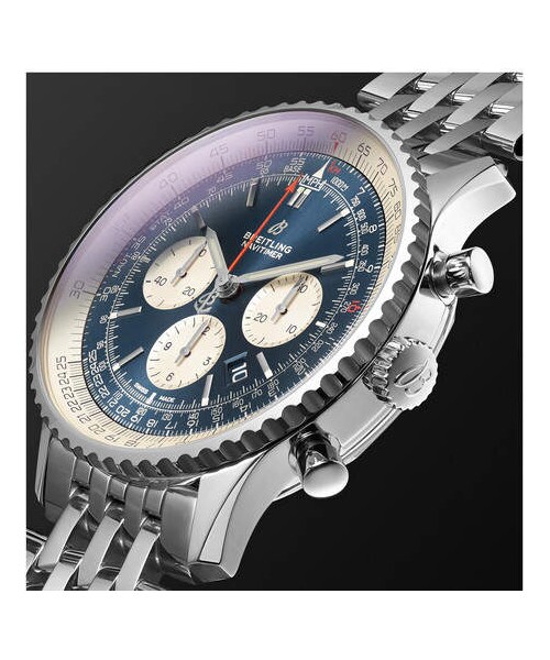 BREITLING(ブライトリング)の「Breitling Navitimer 1 Chronometer 46mm Steel Watch(アナログ腕時計・メンズ・Blue・One Size)」の5枚目の写真