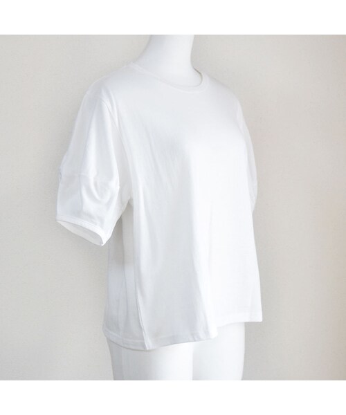no brand（ノーブランド）の「【 MORE SALE 】コクーンスリーブTEE（Tシャツ/カットソー・レディース・その他）」の5枚目の写真