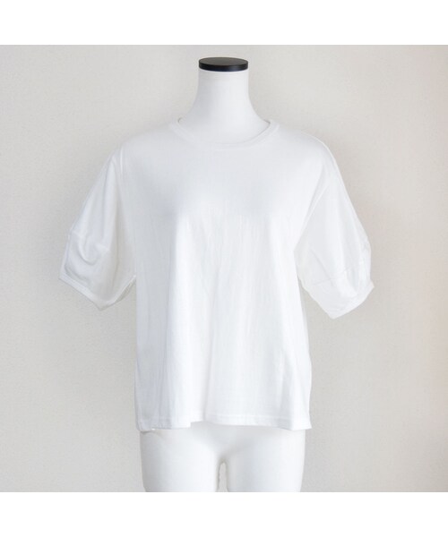 no brand（ノーブランド）の「【 MORE SALE 】コクーンスリーブTEE（Tシャツ/カットソー・レディース・その他）」の3枚目の写真