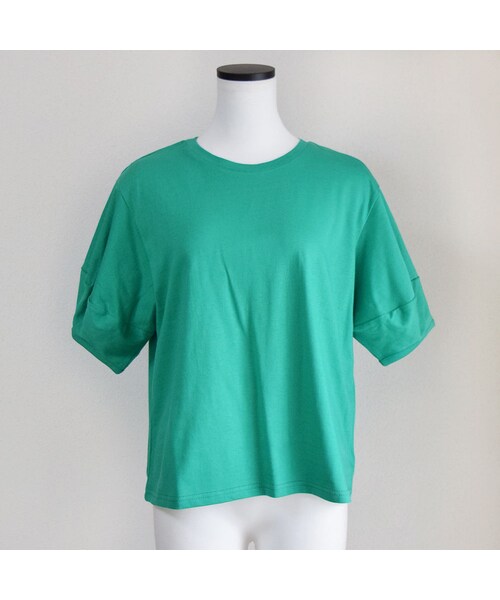 no brand（ノーブランド）の「【 MORE SALE 】コクーンスリーブTEE（Tシャツ/カットソー・レディース・その他）」の4枚目の写真