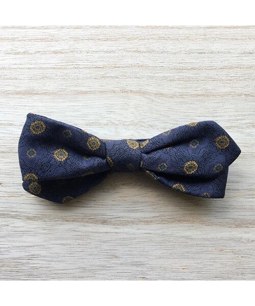 Handmade(ハンドメイド)の「semiformal_KOMON PATTERN_PT/SE(蝶ネクタイ・メンズ・その他)」の1枚目の写真