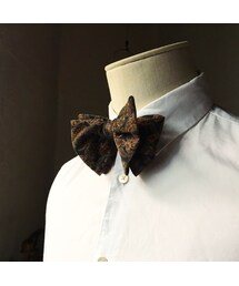 Handmade | semiformal_paisley_brown_BF(蝶ネクタイ)
