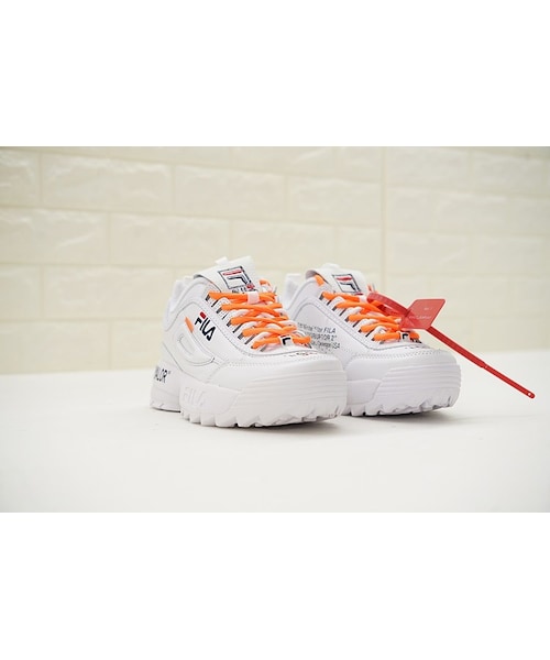 FILA（フィラ）の「1[フィラ]FILA Offwhite x FILADisruptor II